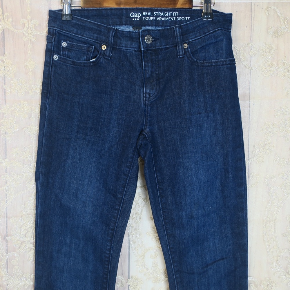 GAP | Dark Straight Fit Jeans Size 26